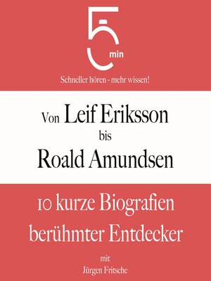 cover image of Von Leif Eriksson bis Roald Amundsen